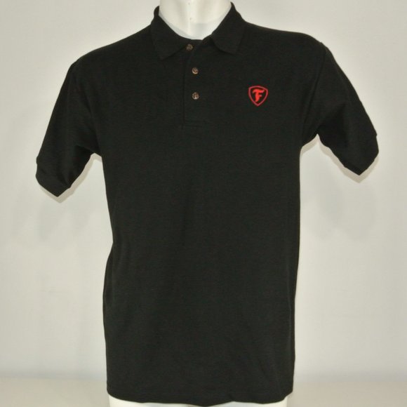 FIRESTONE Tire Automotive Employee Uniform Polo Shirt Black NEW Size L Large - Picture 5 of 9